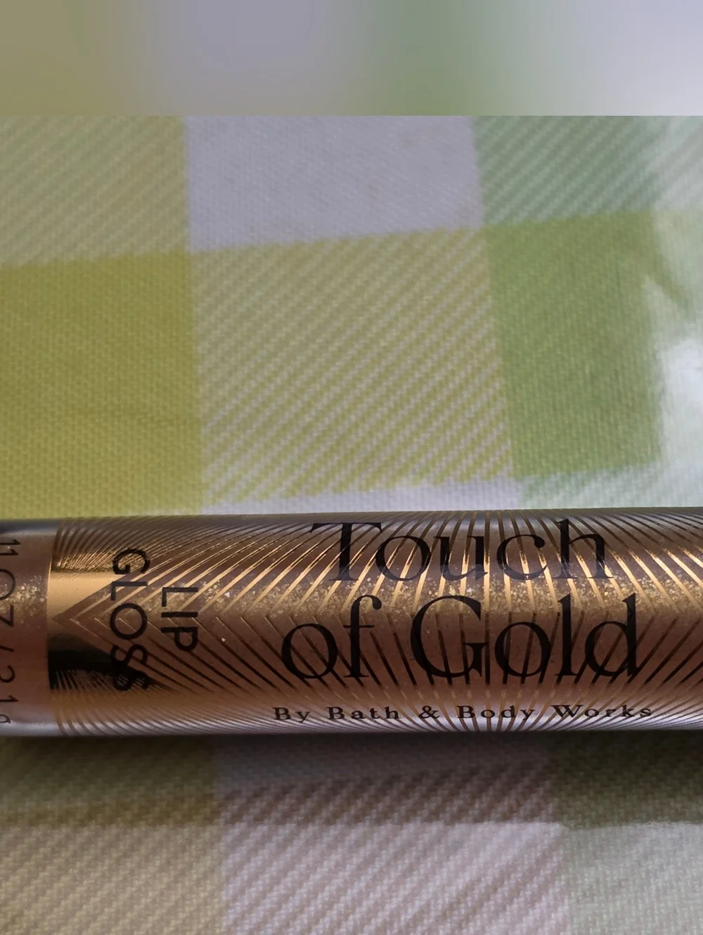 Bath & Body Works Touch of Gold Lip Gloss Set of 2 NEW RARE